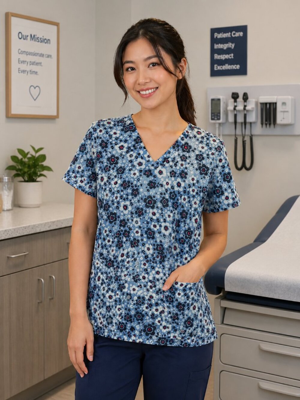 Scrub top